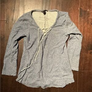 Victoria's Secret Gray Knit Sweater